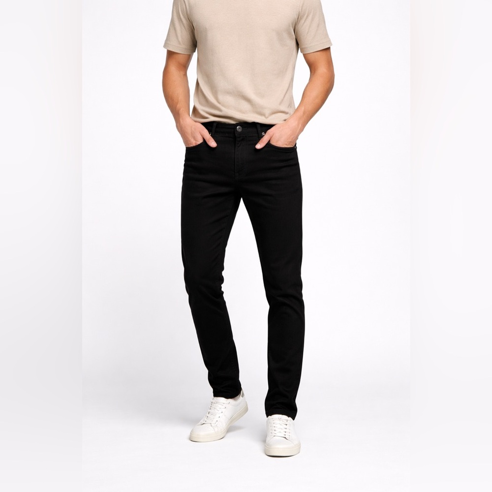 RSQ Seattle Skinny Tapered Black Jeans. Men’s 30x34. EUC - Picture 1 of 7